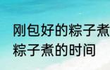 刚包好的粽子煮多久才会熟 刚包好的粽子煮的时间