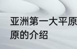 亚洲第一大平原是哪个 亚洲第一大平原的介绍