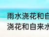 雨水浇花和自来水浇花有区别吗 雨水浇花和自来水浇花有什么区别